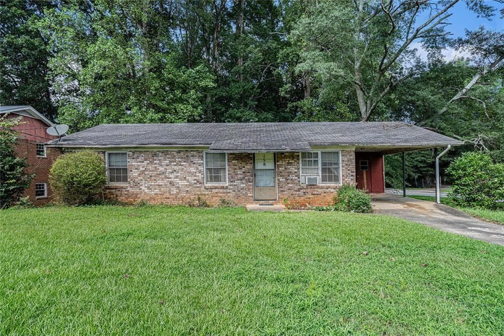3 bedroom, 2 bathroom, 1,252 sq ft single family residence sold at 158 Grant Street, Fairburn, GA 30213