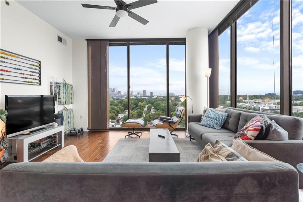 2 bedroom, 3 bathroom, 1,536 sq ft condominium sold at 270 17th Street 1413, Atlanta, GA 30363