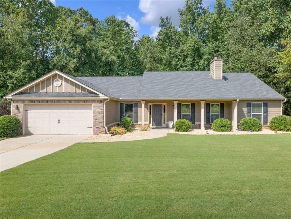 4 bedroom, 3 bathroom, 2,073 sq ft single family residence sold at 402 Rouse Rd Extension, Hoschton, GA 30548
