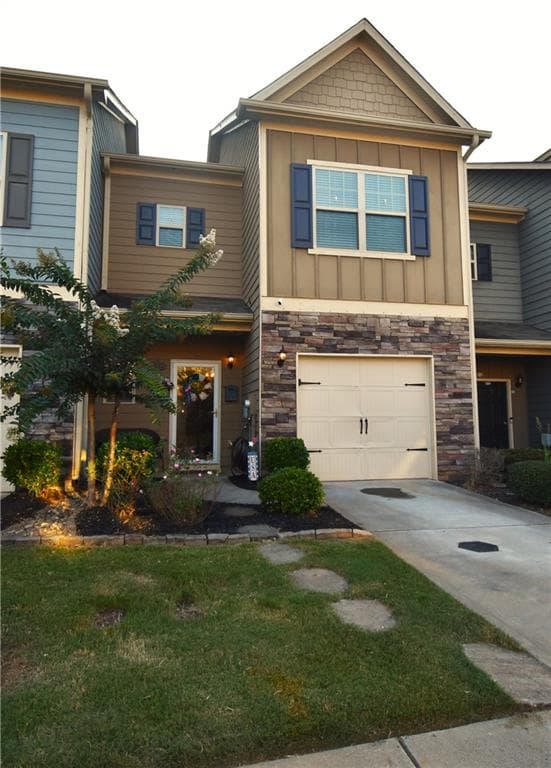 3 bedroom, 3 bathroom, 1,560 sq ft townhouse sold at 314 Valley Crossing, Canton, GA 30114