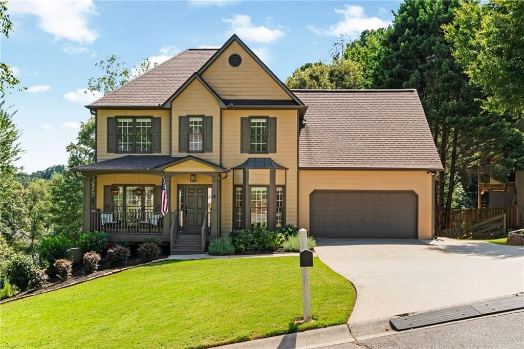 5 bedroom, 4 bathroom, 3,221 sq ft single family residence sold at 1064 Walnut Creek Drive, Woodstock, GA 30188