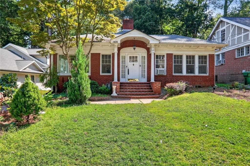 3 bedroom, 2 bathroom, 2,846 sq ft single family residence sold at 1485 N Morningside Drive, Atlanta, GA 30306