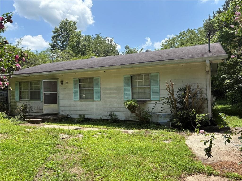 2 bedroom, 1 bathroom, 1,032 sq ft single family residence sold at 396 Price Road, Rome, GA 30161