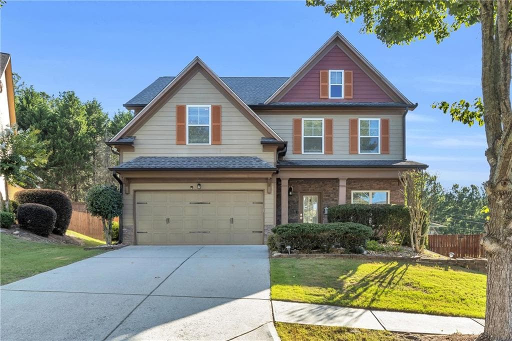 4 bedroom, 4 bathroom, 2,157 sq ft single family residence sold at 6126 Barker Landing, Sugar Hill, GA 30518