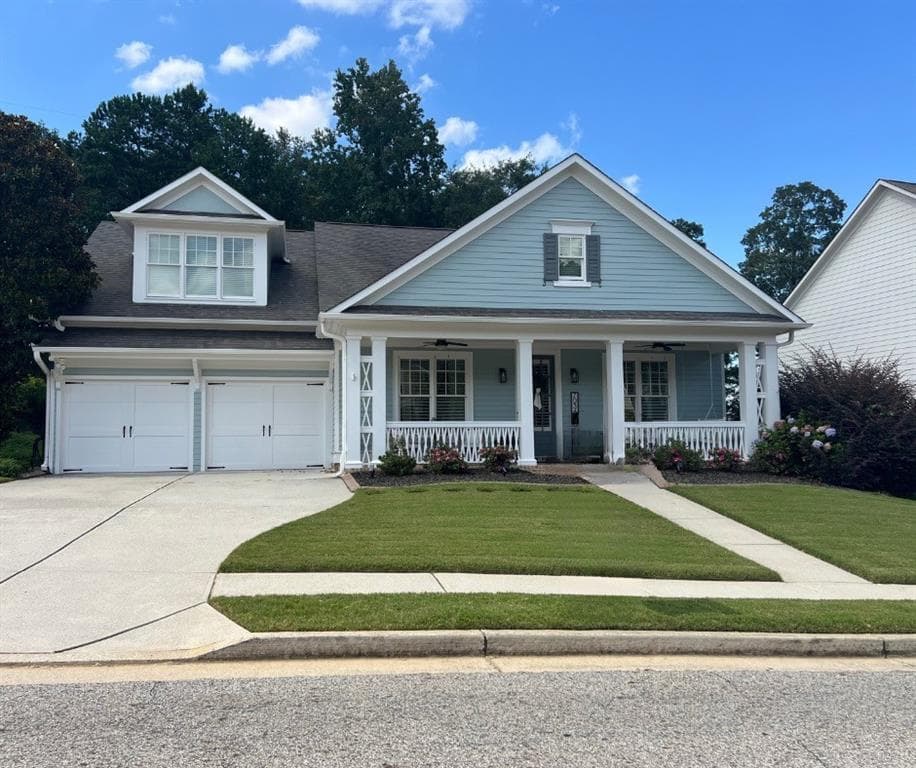 4 bedroom, 3 bathroom, 2,779 sq ft single family residence sold at 7036 Dove Point Lane, Hoschton, GA 30548