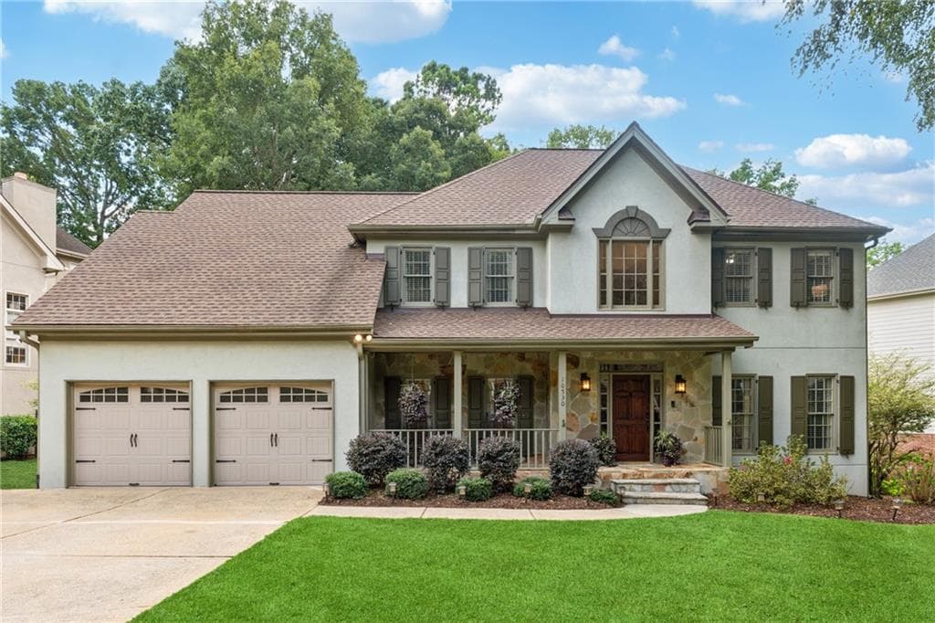6 bedroom, 4 bathroom, 4,734 sq ft single family residence sold at 10530 Tuxford Drive, Alpharetta, GA 30022