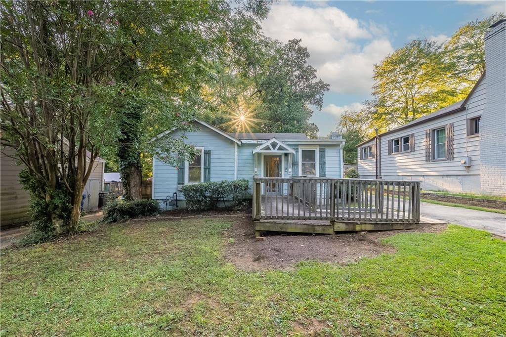 3 bedroom, 2 bathroom, 1,113 sq ft single family residence sold at 55 Wyman Street, Atlanta, GA 30317