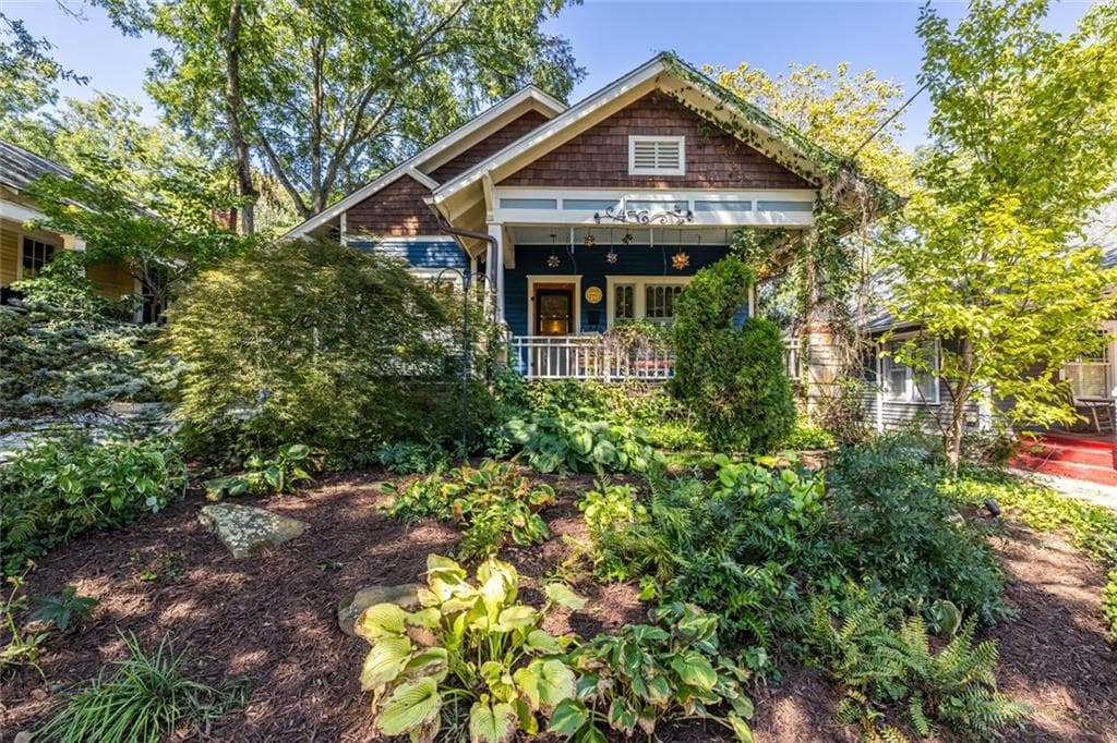 2 bedroom, 2 bathroom, 1,794 sq ft single family residence sold at 456 Candler Street, Atlanta, GA 30307