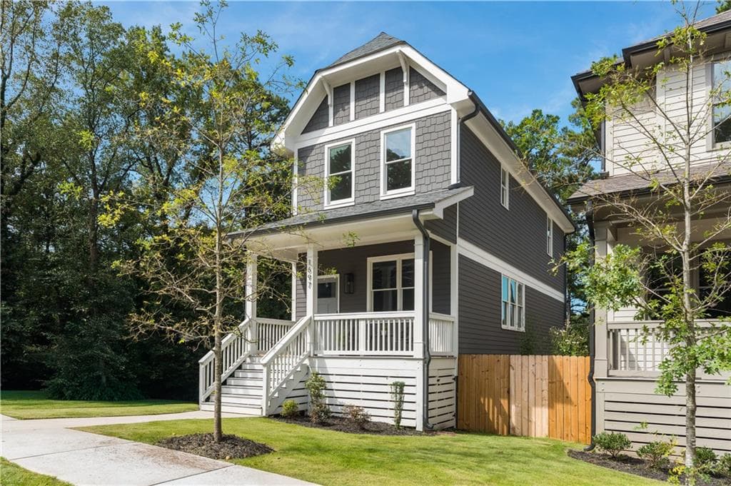 3 bedroom, 4 bathroom, 1,716 sq ft single family residence sold at 1697 Thomas Street, Decatur, GA 30032