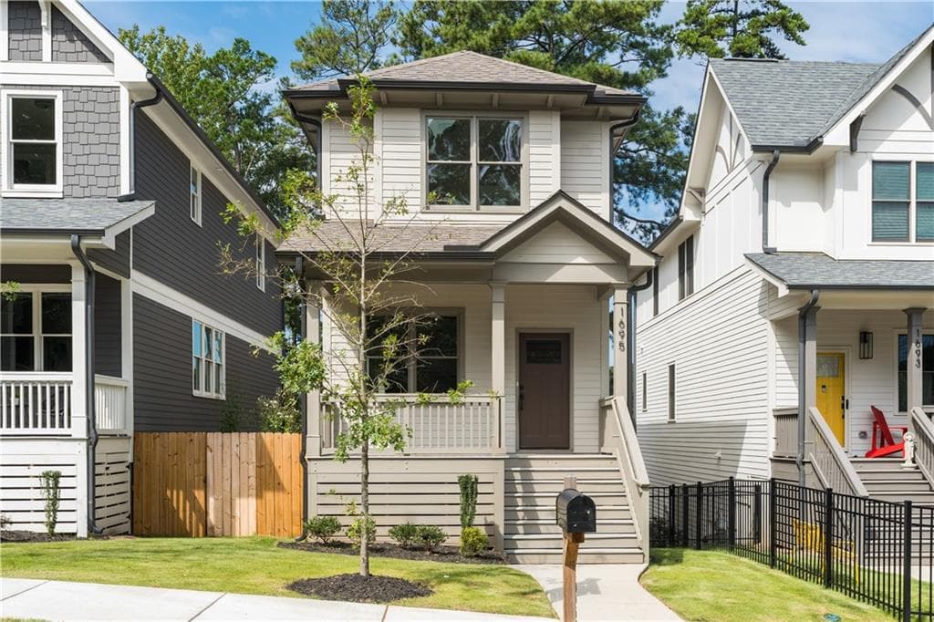 3 bedroom, 4 bathroom, 1,716 sq ft single family residence sold at 1695 Thomas Street, Decatur, GA 30032