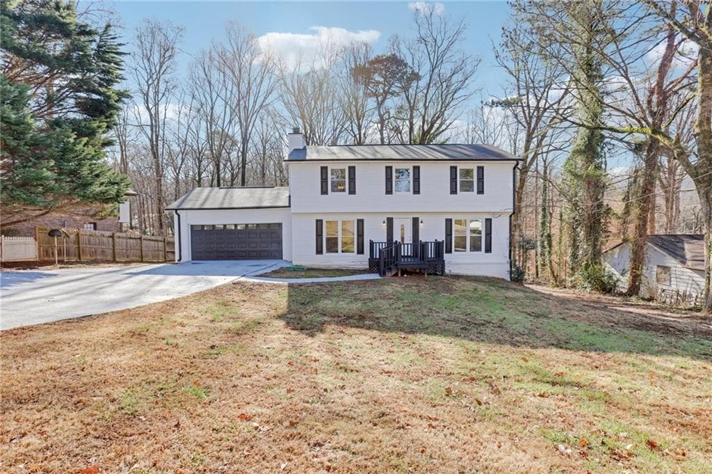 5 bedroom, 4 bathroom single family residence sold at 5465 N Fork Drive, Lilburn, GA 30047