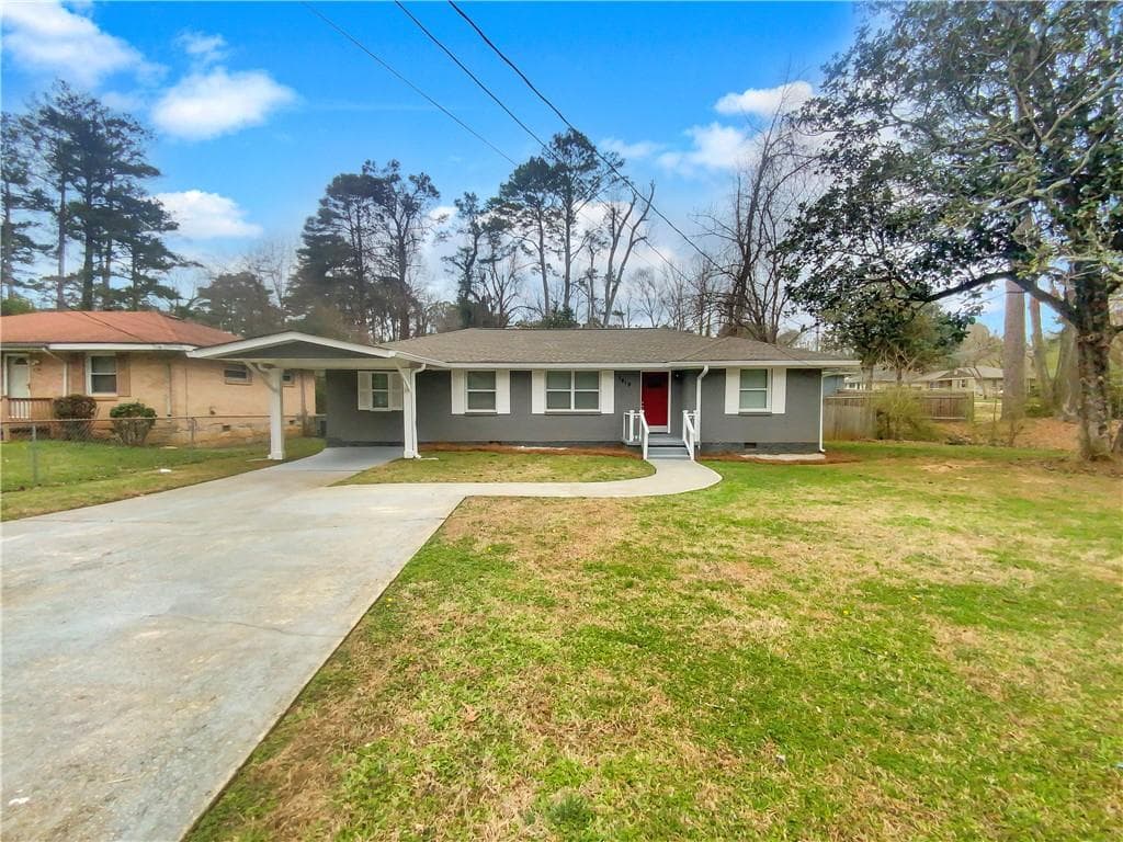4 bedroom, 2 bathroom, 1,354 sq ft single family residence sold at 1819 Rosewood Road, Decatur, GA 30032
