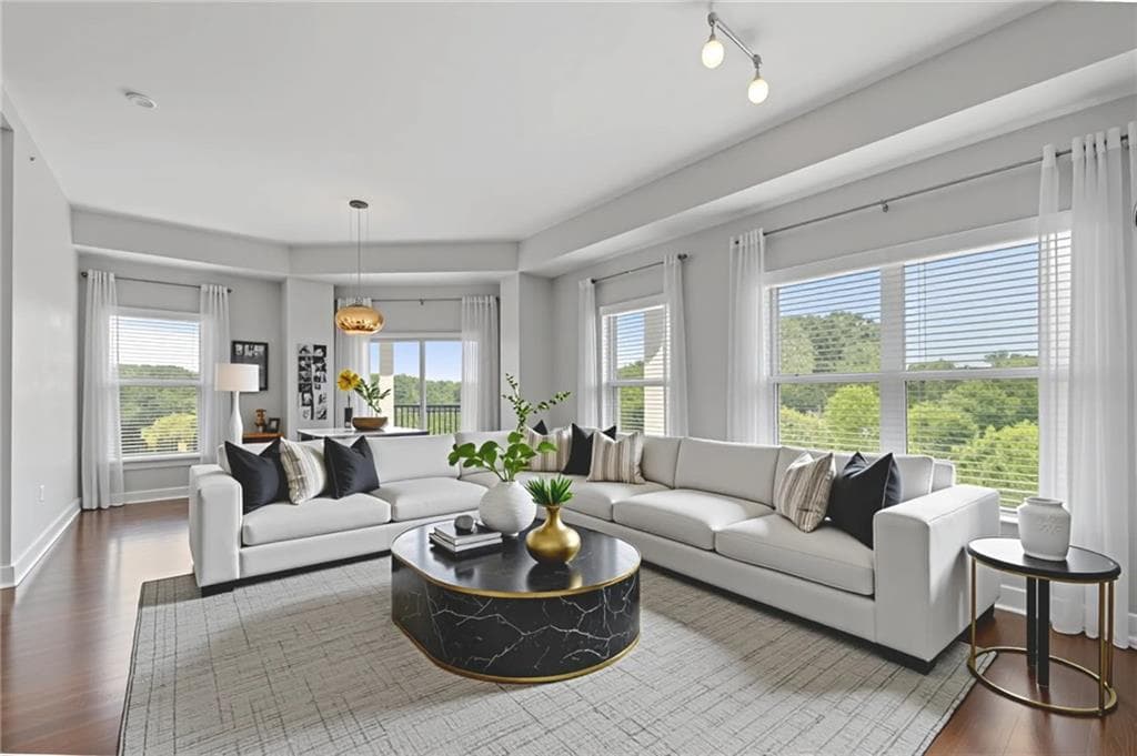 2 bedroom, 2 bathroom, 1,172 sq ft condominium sold at 200 River Vista Drive 743, Atlanta, GA 30339