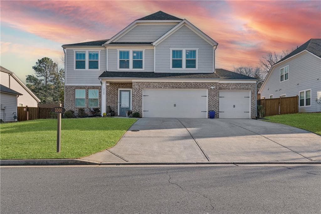 4 bedroom, 3 bathroom, 2,607 sq ft single family residence sold at 3560 Summerpoint Crossing, Cumming, GA 30028