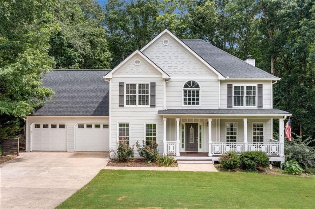 4 bedroom, 4 bathroom, 3,602 sq ft single family residence sold at 100 Oakwind Parkway, Canton, GA 30114