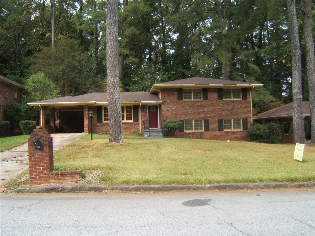 4 bedroom, 2 bathroom, 2,011 sq ft single family residence sold at 3349 Toney Drive, Decatur, GA 30032
