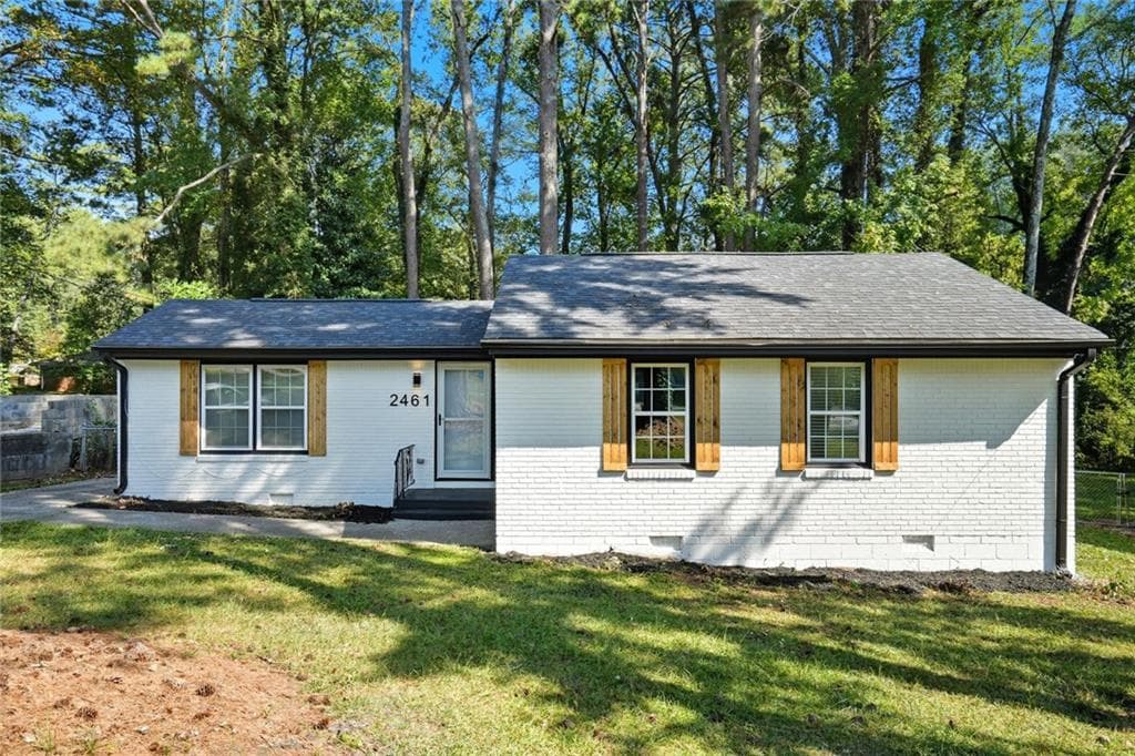 3 bedroom, 3 bathroom, 1,139 sq ft single family residence sold at 2461 Old Colony Road, Atlanta, GA 30344