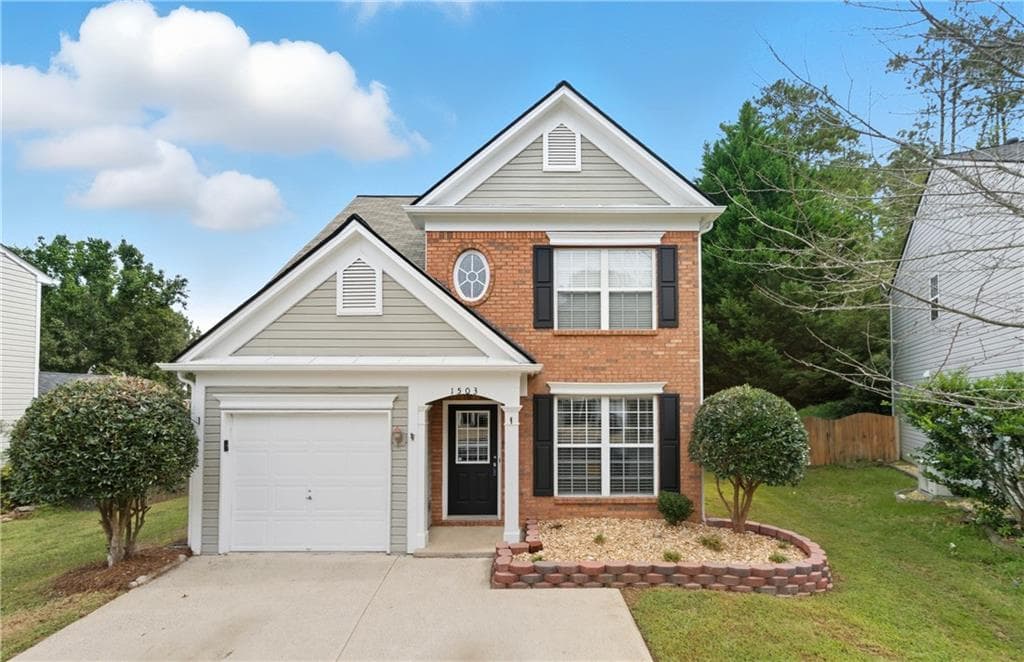 3 bedroom, 3 bathroom, 1,435 sq ft single family residence sold at 1503 Korona Court, Woodstock, GA 30188