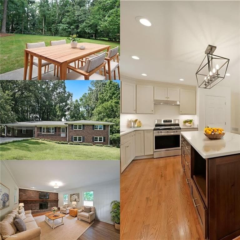 3 bedroom, 2 bathroom, 2,053 sq ft single family residence sold at 1850 Donald Drive, Marietta, GA 30062