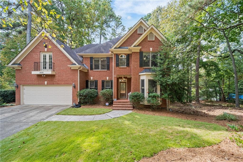 5 bedroom, 4 bathroom, 3,820 sq ft single family residence sold at 3690 Hermitage Drive, Berkeley Lake, GA 30096