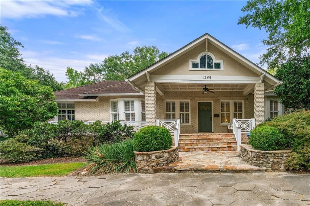 3 bedroom, 2 bathroom, 2,050 sq ft single family residence sold at 1249 Mansfield Avenue, Atlanta, GA 30307