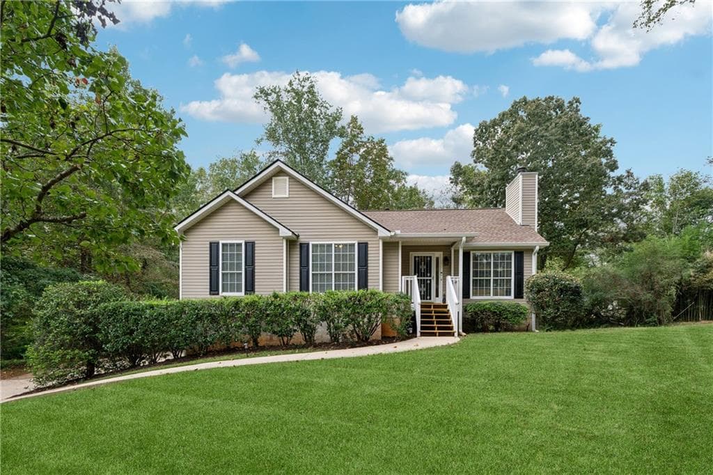 3 bedroom, 3 bathroom, 1,841 sq ft single family residence sold at 7040 Devon Drive, Cumming, GA 30028