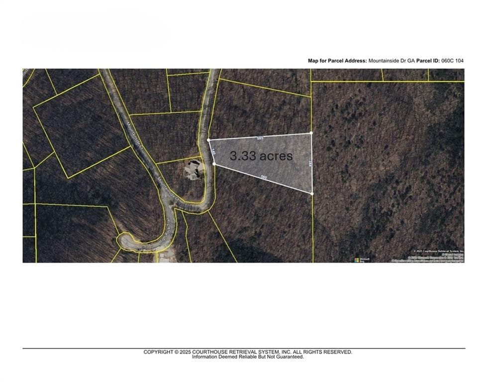 unimproved land for sale at 0 Mountainside Drive, Cleveland, GA 30528 — photo 2