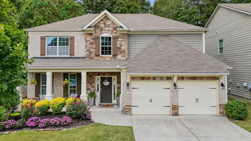 4 bedroom, 3 bathroom, 3,177 sq ft single family residence sold at 342 PROVIDENCE WALK WAY, Canton, GA 30114
