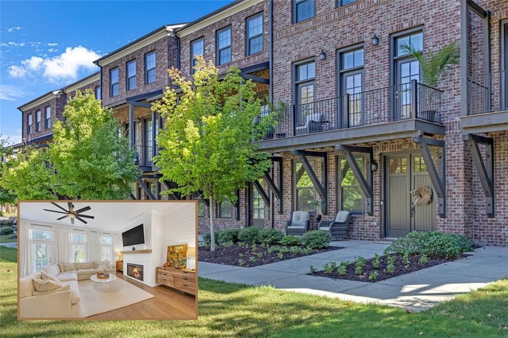 3 bedroom, 4 bathroom, 2,638 sq ft townhouse sold at 807 SNIDER Walk, Marietta, GA 30068