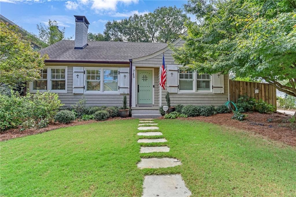 5 bedroom, 4 bathroom, 2,741 sq ft single family residence sold at 745 Drewry Street, Atlanta, GA 30306