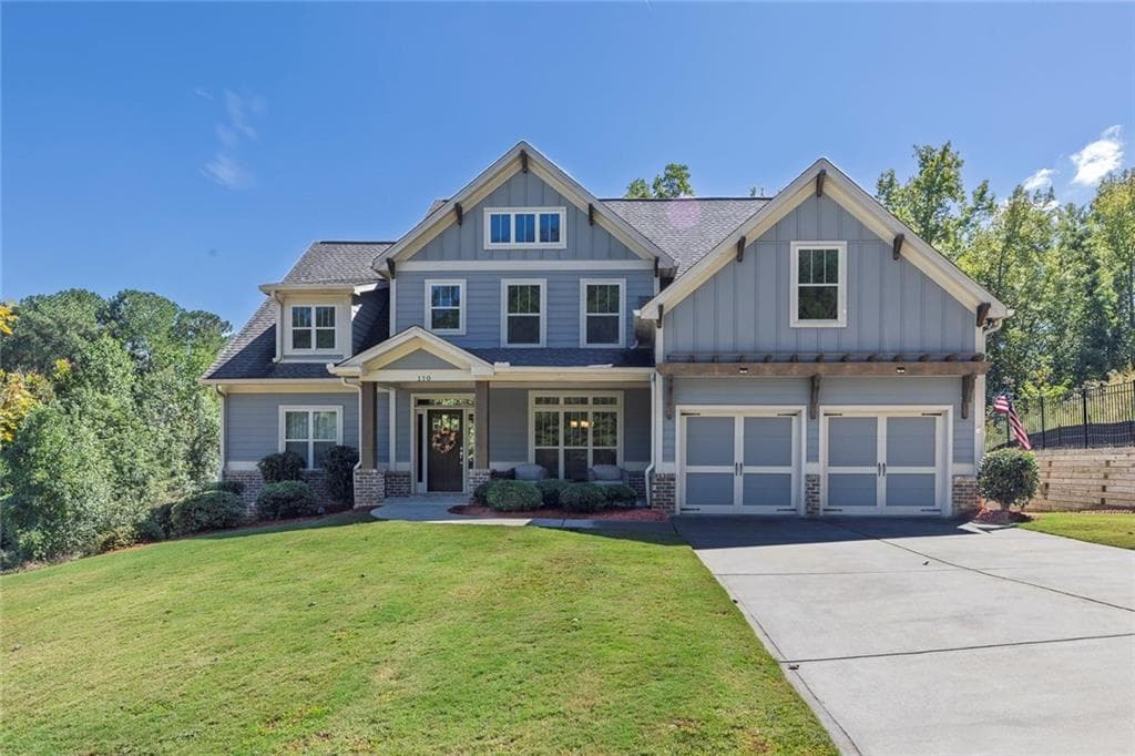 4 bedroom, 4 bathroom, 2,992 sq ft single family residence sold at 110 Canyon Ridge Trail, Canton, GA 30114