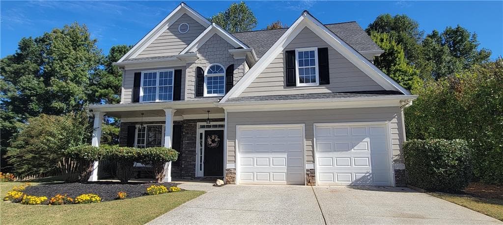 4 bedroom, 3 bathroom, 2,161 sq ft single family residence sold at 130 Windsong Trail, Canton, GA 30114