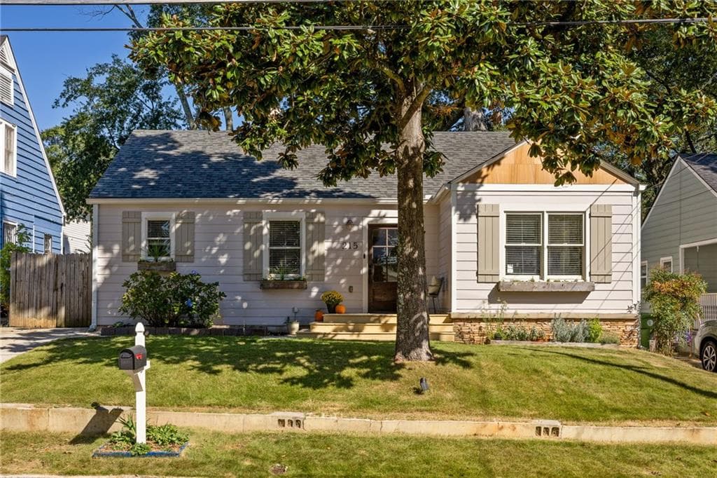 3 bedroom, 2 bathroom, 1,266 sq ft single family residence sold at 215 Sisson Avenue, Atlanta, GA 30317