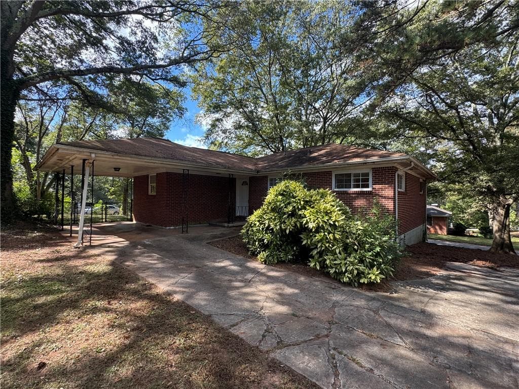 3 bedroom, 1 bathroom, 1,119 sq ft single family residence sold at 2177 Mcafee Road, Decatur, GA 30032