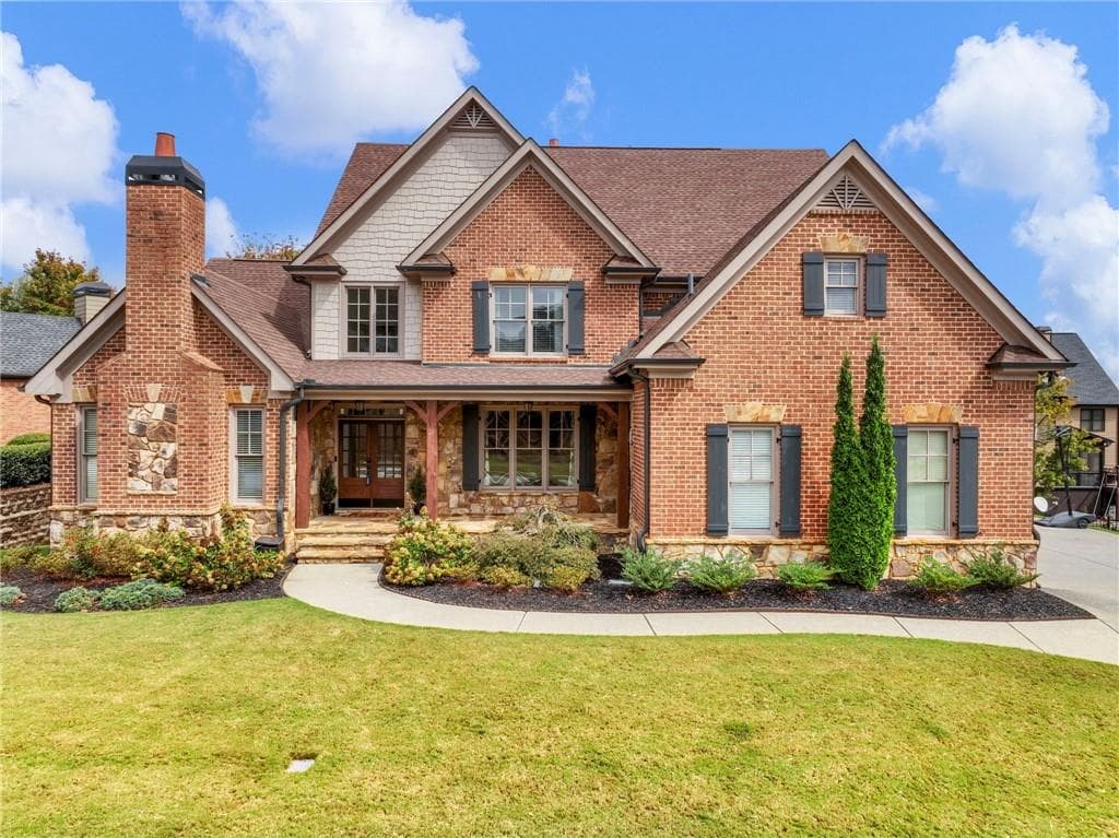 5 bedroom, 5 bathroom, 6,212 sq ft single family residence sold at 2445 Retreat Point Parkway, Hoschton, GA 30548