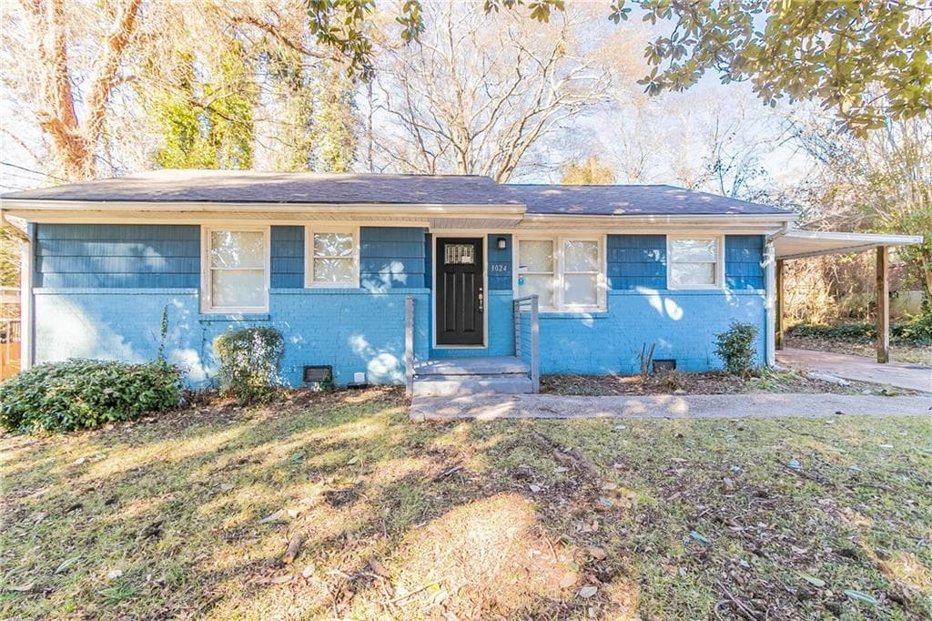 3 bedroom, 1 bathroom, 1,008 sq ft single family residence sold at 3024 Catalina Drive, Decatur, GA 30032