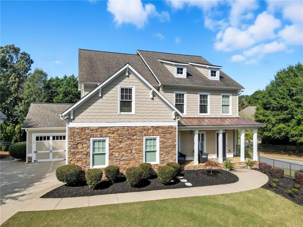4 bedroom, 5 bathroom, 4,383 sq ft single family residence sold at 619 Blackwater Ridge, Canton, GA 30114