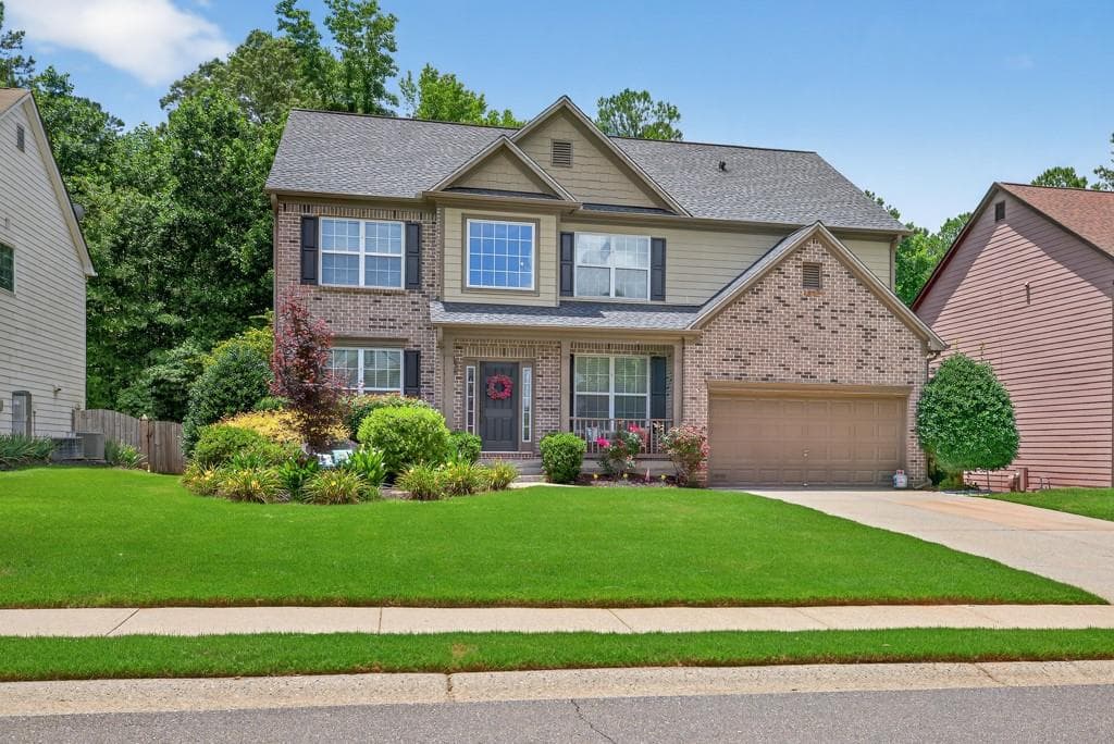 5 bedroom, 4 bathroom, 3,693 sq ft single family residence sold at 1755 Dawn Valley Trail, Cumming, GA 30040
