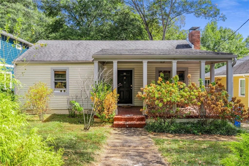 2 bedroom, 1 bathroom, 1,014 sq ft single family residence sold at 86 Montgomery Street, Atlanta, GA 30317