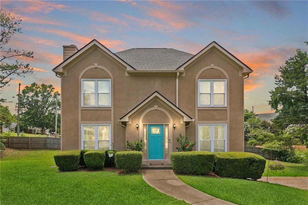 3 bedroom, 3 bathroom, 2,350 sq ft single family residence sold at 1850 Thomas Drive, Marietta, GA 30066