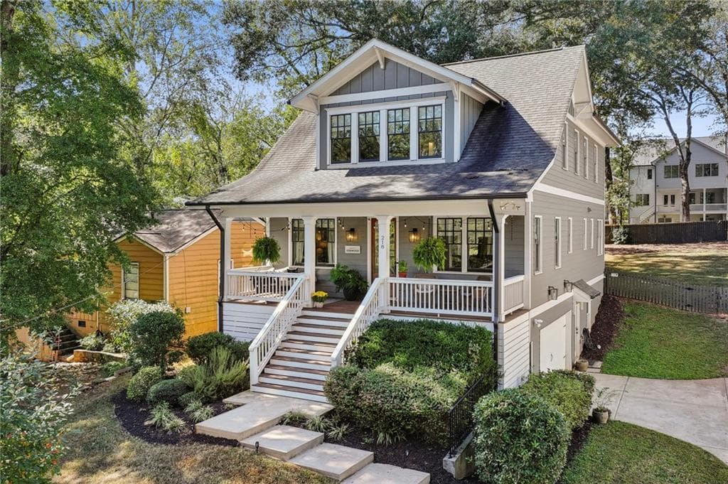 6 bedroom, 5 bathroom, 3,707 sq ft single family residence sold at 218 Rockyford Road, Atlanta, GA 30317