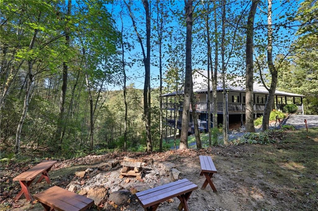 5 bedroom, 3 bathroom, 3,108 sq ft single family residence under contract at 136 Ross Road, Mineral Bluff, GA 30559