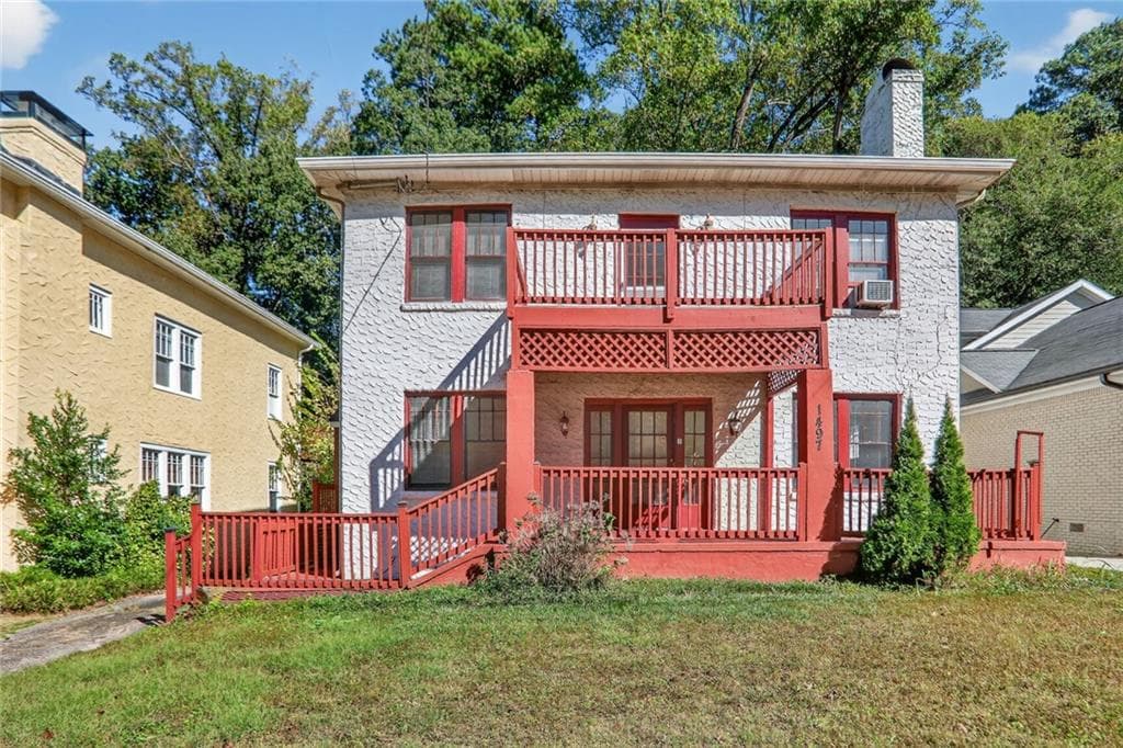 4 bedroom, 2 bathroom, 2,772 sq ft single family residence sold at 1497 N Morningside Drive, Atlanta, GA 30306
