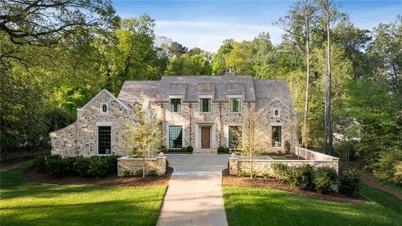 7 bedroom, 9 bathroom, 10,000 sq ft single family residence sold at 41 Blackland Road, Atlanta, GA 30342