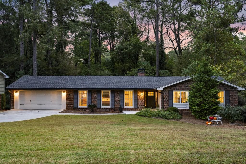 4 bedroom, 4 bathroom, 2,944 sq ft single family residence sold at 1999 North Ridgeway Road, Atlanta, GA 30345