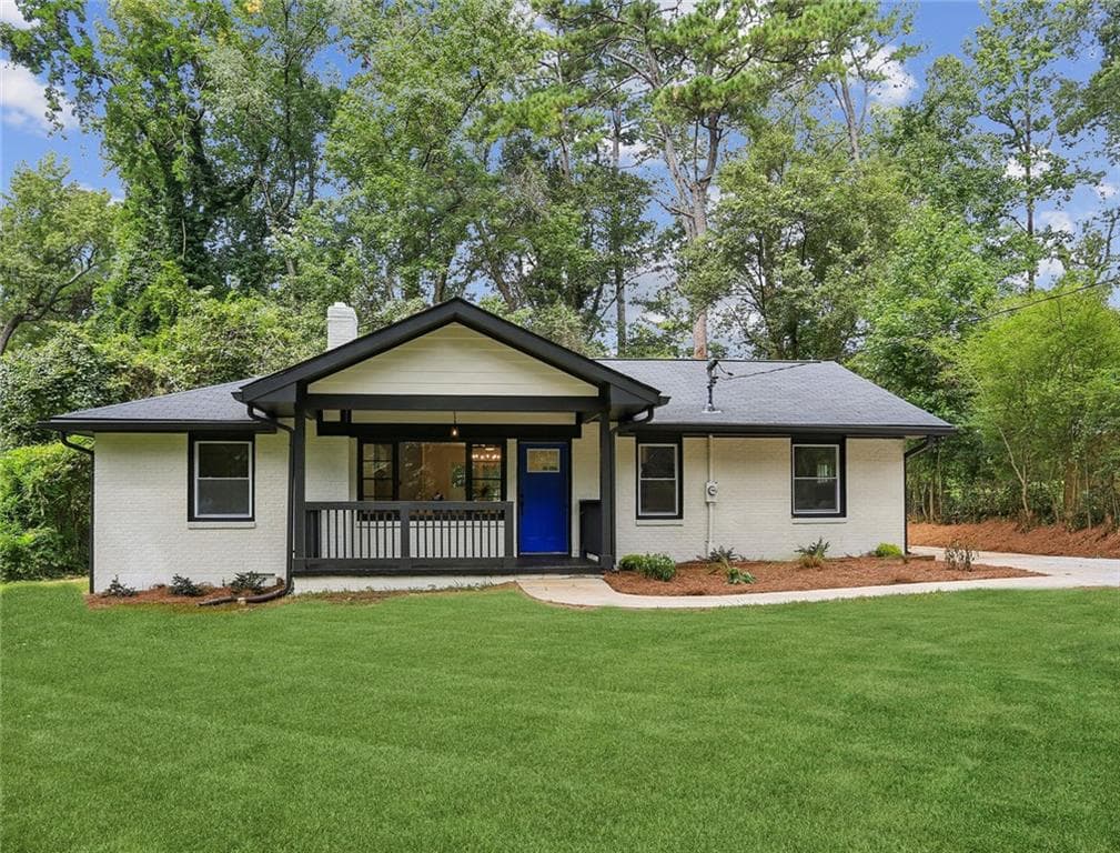3 bedroom, 2 bathroom, 1,315 sq ft single family residence sold at 1609 Carter Road, Decatur, GA 30032