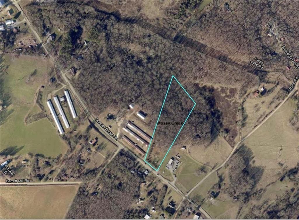 unimproved land for sale at 0 Duncan Bridge, Cleveland, GA 30528