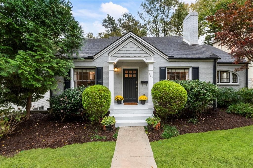 4 bedroom, 4 bathroom, 2,300 sq ft single family residence sold at 817 Highland Terrace, Atlanta, GA 30306