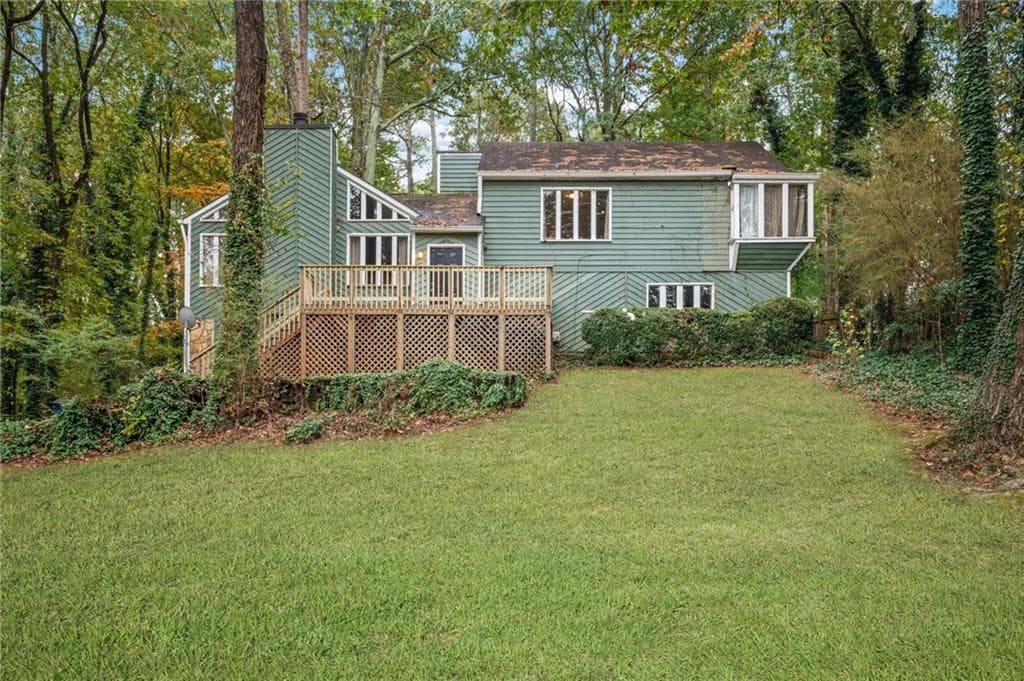 3 bedroom, 2 bathroom, 2,246 sq ft single family residence sold at 1850 Winding Creek Lane, Marietta, GA 30064