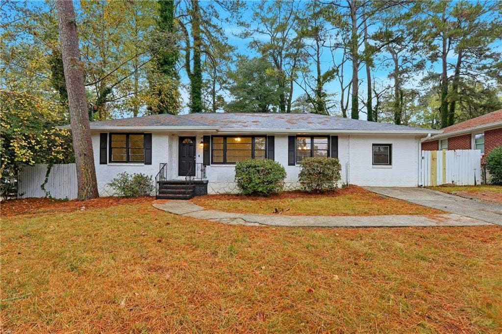 5 bedroom, 3 bathroom, 1,853 sq ft single family residence sold at 3302 Mcafee Road, Decatur, GA 30032